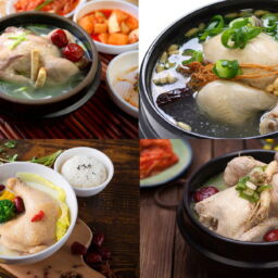 Samgyetang pollo coreano