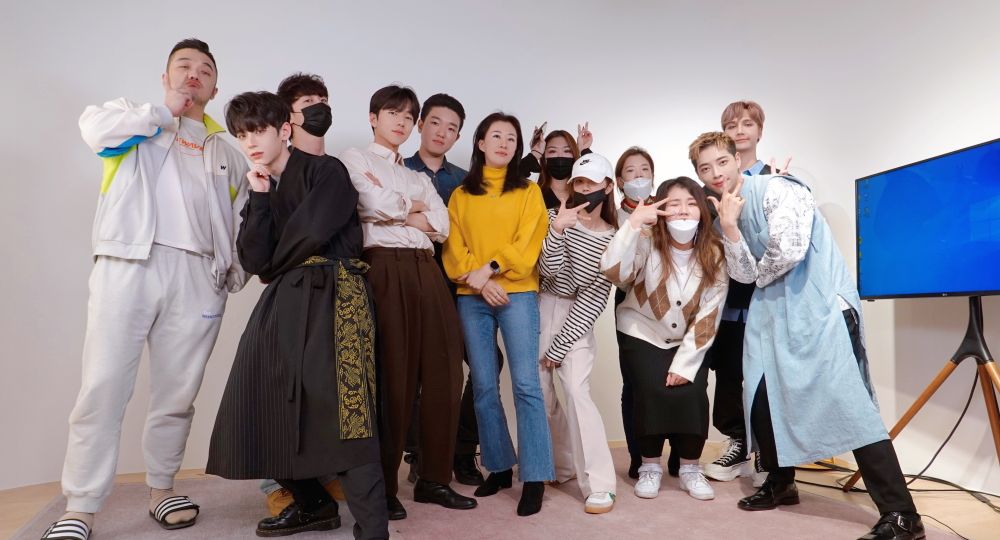 Gruppo di artisti coreani