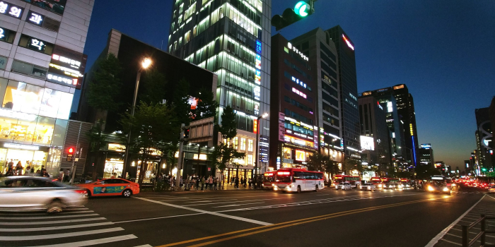La strada Gangnam