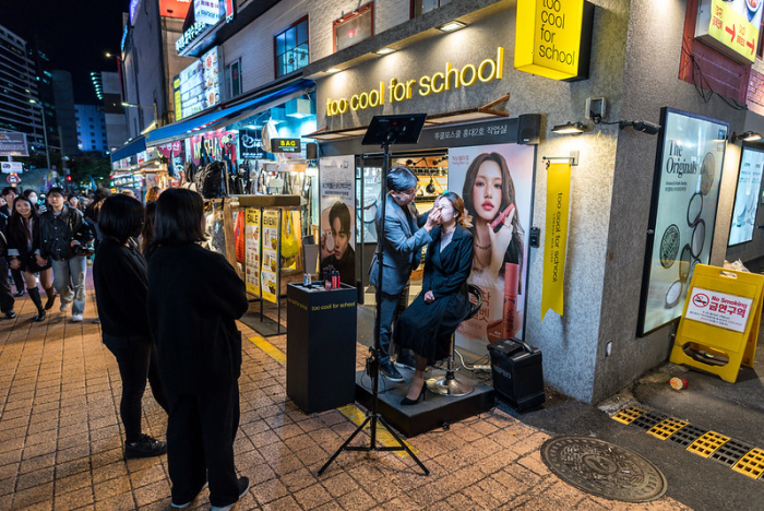 Strade di Hongdae, Seoul